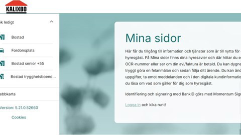 Nya Mina sidor är nu öppnat